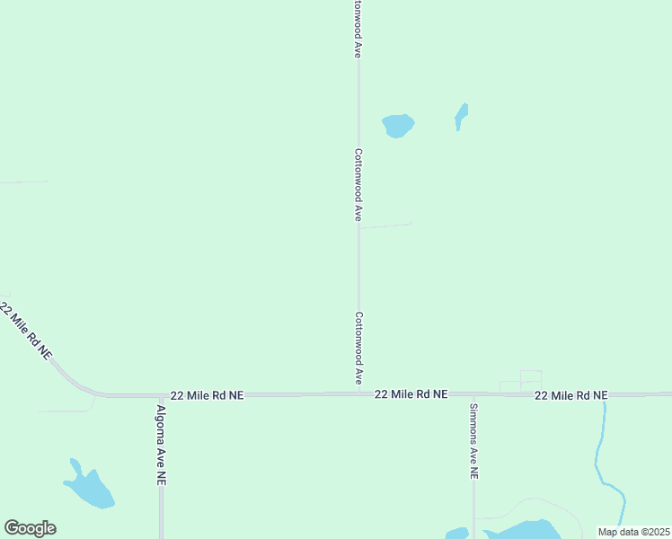 map of restaurants, bars, coffee shops, grocery stores, and more near 14165 Cottonwood Avenue in Sand Lake