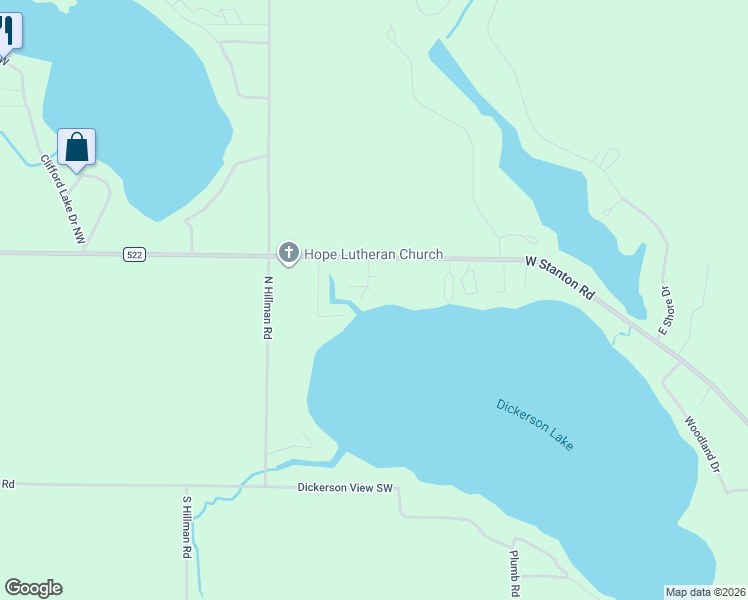 map of restaurants, bars, coffee shops, grocery stores, and more near 229 Ivason Drive in Stanton