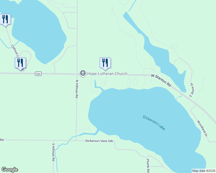 map of restaurants, bars, coffee shops, grocery stores, and more near 229 Ivason Drive in Stanton