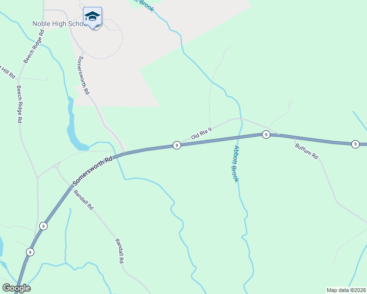 map of restaurants, bars, coffee shops, grocery stores, and more near 331 Somersworth Road in North Berwick