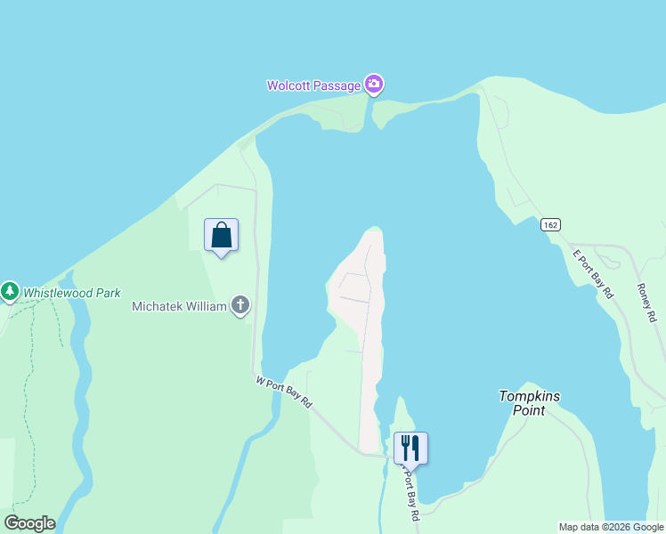 map of restaurants, bars, coffee shops, grocery stores, and more near 8339 Graves Point Road in Wolcott