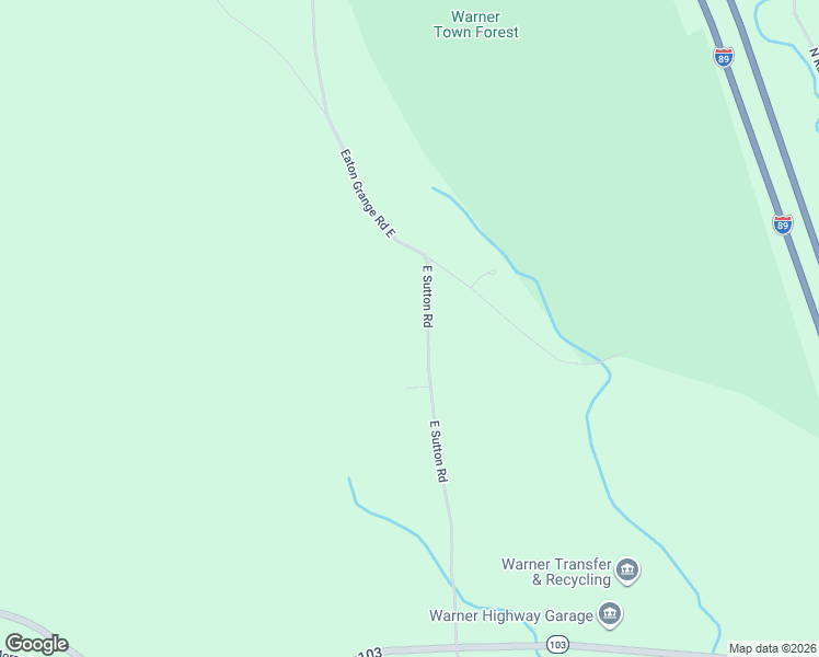 map of restaurants, bars, coffee shops, grocery stores, and more near 2 Gridley Road in Warner