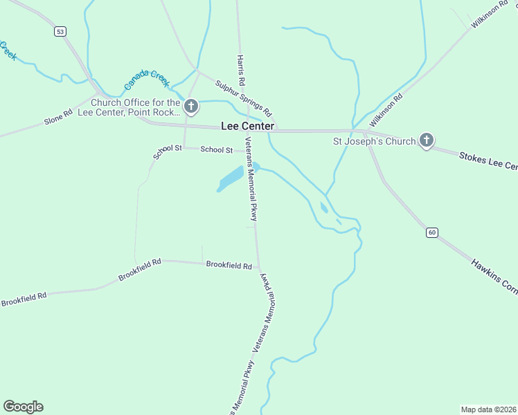 map of restaurants, bars, coffee shops, grocery stores, and more near 9036 Thomas Road in Lee