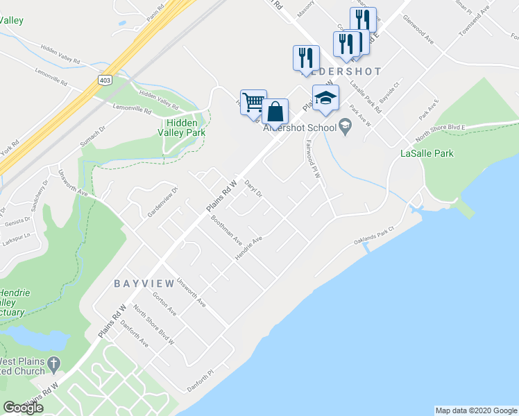 map of restaurants, bars, coffee shops, grocery stores, and more near 204 Cullum Court in Burlington