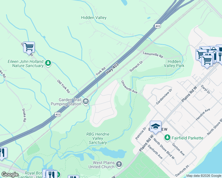 map of restaurants, bars, coffee shops, grocery stores, and more near 490 Sandcherry Drive in Burlington
