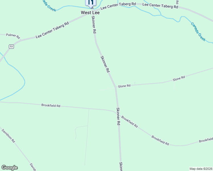 map of restaurants, bars, coffee shops, grocery stores, and more near 9087 Skinner Road in Lee Center