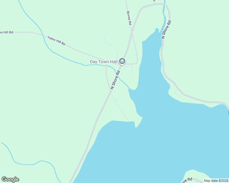 map of restaurants, bars, coffee shops, grocery stores, and more near 1610 North Shore Road in Hadley