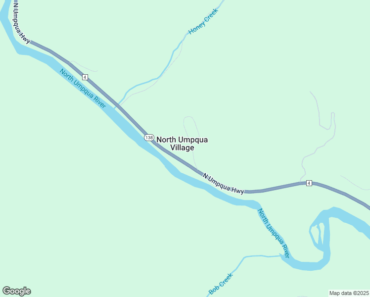 map of restaurants, bars, coffee shops, grocery stores, and more near 28910 North Umpqua Highway in Douglas County