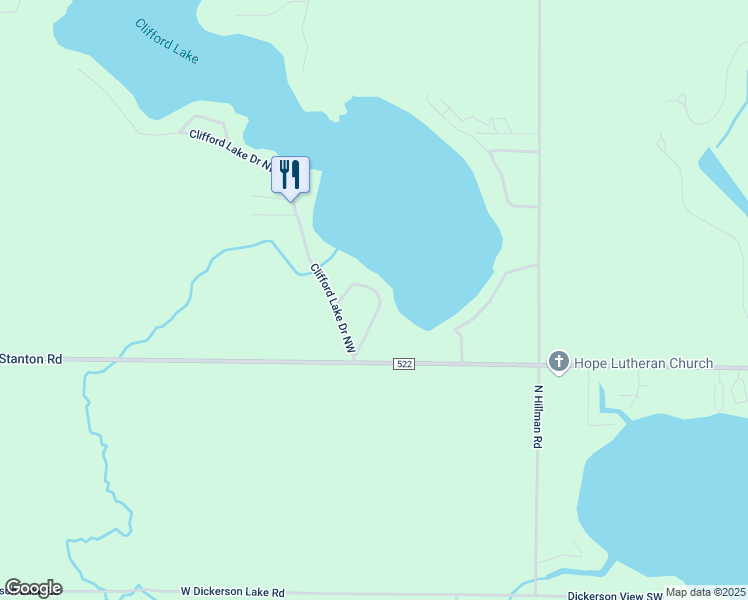 map of restaurants, bars, coffee shops, grocery stores, and more near 331 Woodlawn Drive in Stanton