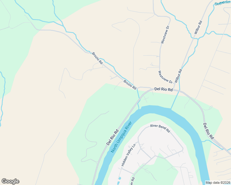 map of restaurants, bars, coffee shops, grocery stores, and more near 300 Brozio Road in Roseburg