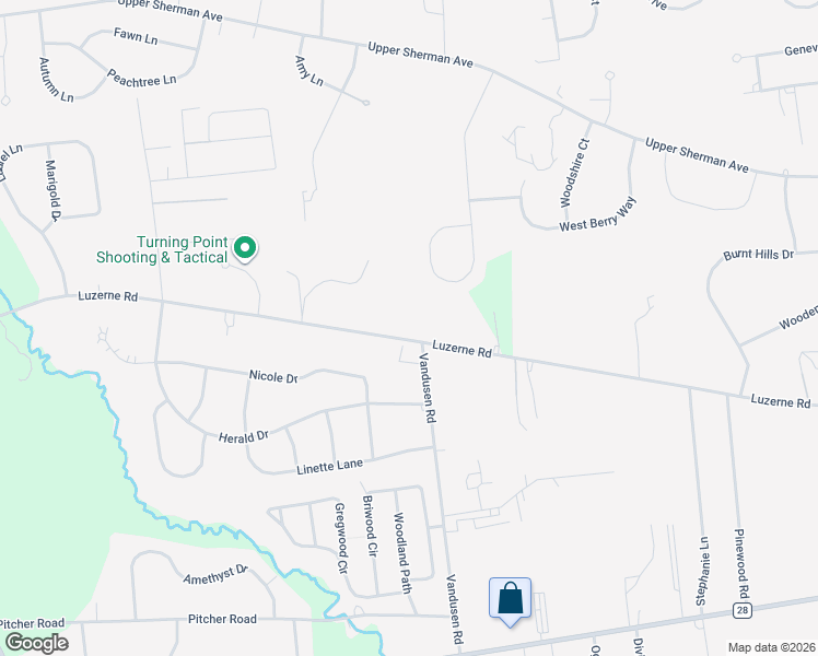map of restaurants, bars, coffee shops, grocery stores, and more near 456 Luzerne Rd in Queensbury