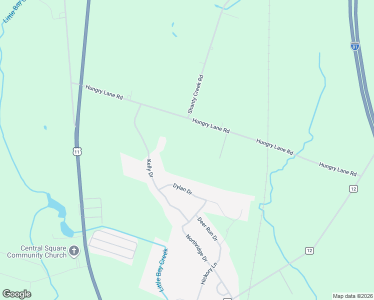 map of restaurants, bars, coffee shops, grocery stores, and more near 157 Hungry Lane Road in Central Square
