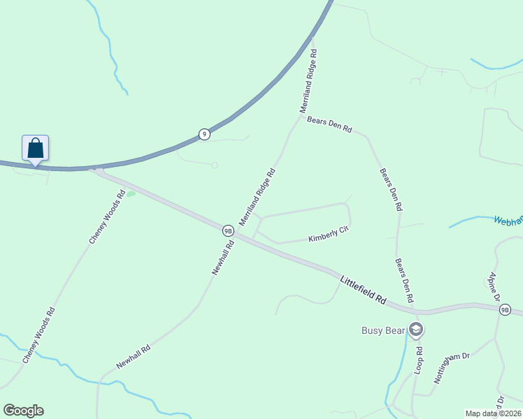 map of restaurants, bars, coffee shops, grocery stores, and more near 285 Newhall Road in Wells