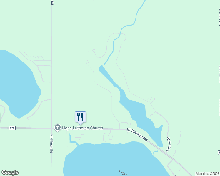 map of restaurants, bars, coffee shops, grocery stores, and more near 690 West Shore Drive in Stanton