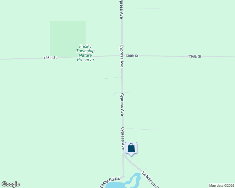 map of restaurants, bars, coffee shops, grocery stores, and more near 13815 Cypress Avenue in Sand Lake