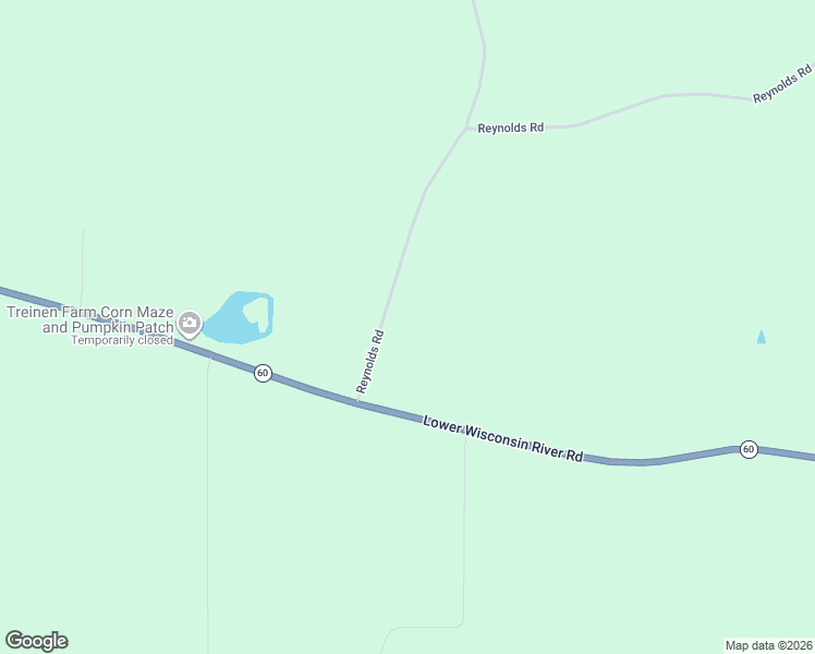 map of restaurants, bars, coffee shops, grocery stores, and more near W12295 Reynolds Road in Lodi