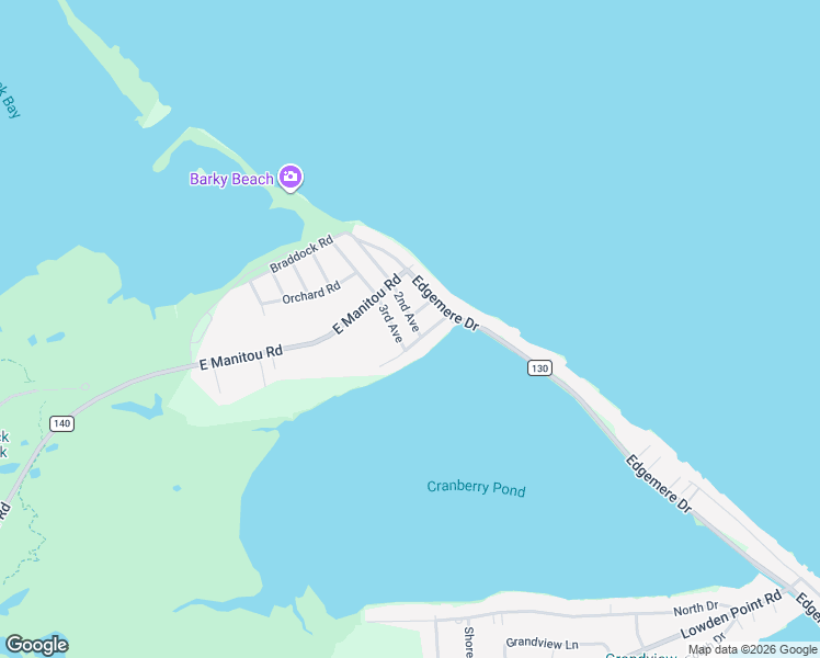 map of restaurants, bars, coffee shops, grocery stores, and more near 116 Cranberry Road in Rochester