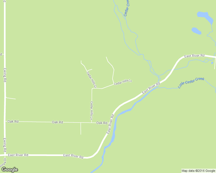 map of restaurants, bars, coffee shops, grocery stores, and more near 3033 Cedar Hills Lane in Twin Lake