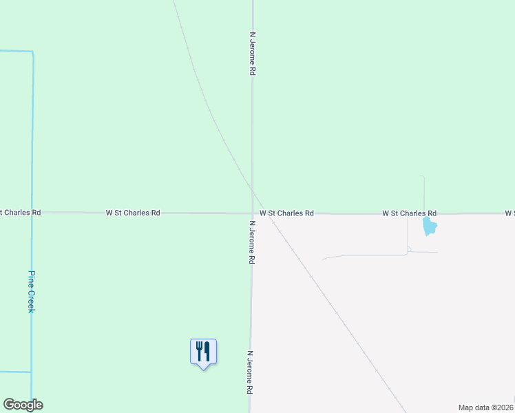 map of restaurants, bars, coffee shops, grocery stores, and more near 1032 North Jerome Road in Ithaca