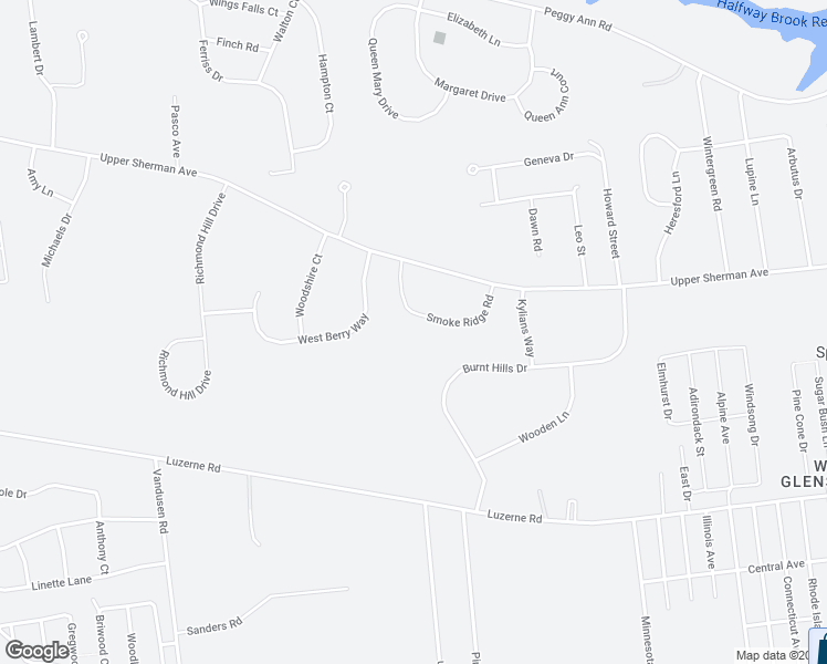 map of restaurants, bars, coffee shops, grocery stores, and more near 41 Smoke Ridge Road in West Glens Falls