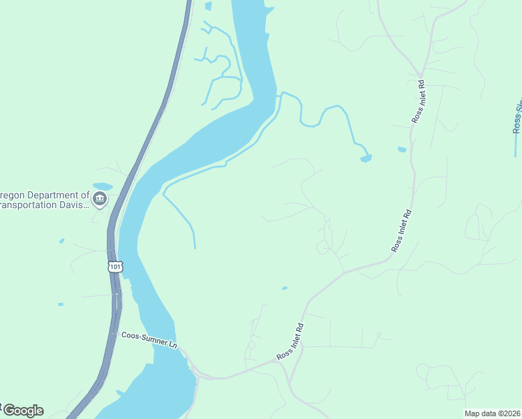 map of restaurants, bars, coffee shops, grocery stores, and more near 93621 Links Lane in Coos Bay