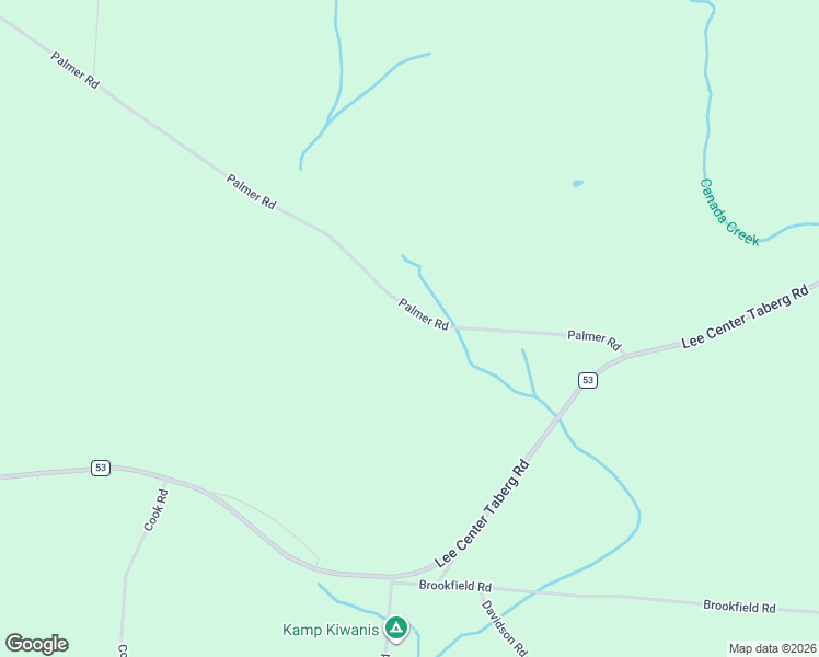 map of restaurants, bars, coffee shops, grocery stores, and more near 4775-4799 Palmer Rd in Oneida