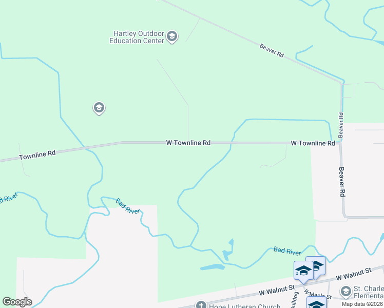map of restaurants, bars, coffee shops, grocery stores, and more near 12723 West Townline Road in Saint Charles