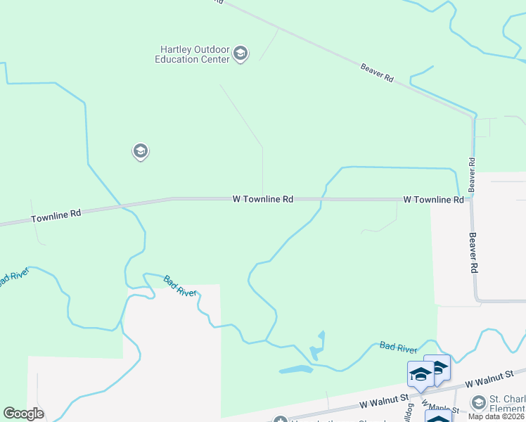 map of restaurants, bars, coffee shops, grocery stores, and more near 12723 Townline Road in Saint Charles