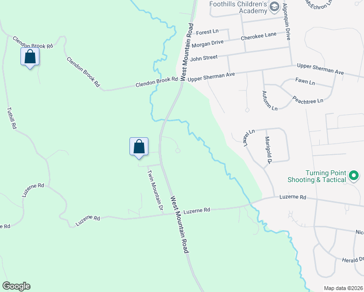 map of restaurants, bars, coffee shops, grocery stores, and more near 7 Glen Court in Queensbury