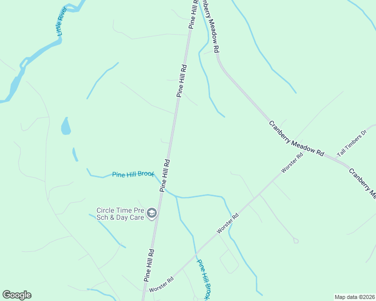 map of restaurants, bars, coffee shops, grocery stores, and more near 372 Pine Hill Road in Berwick