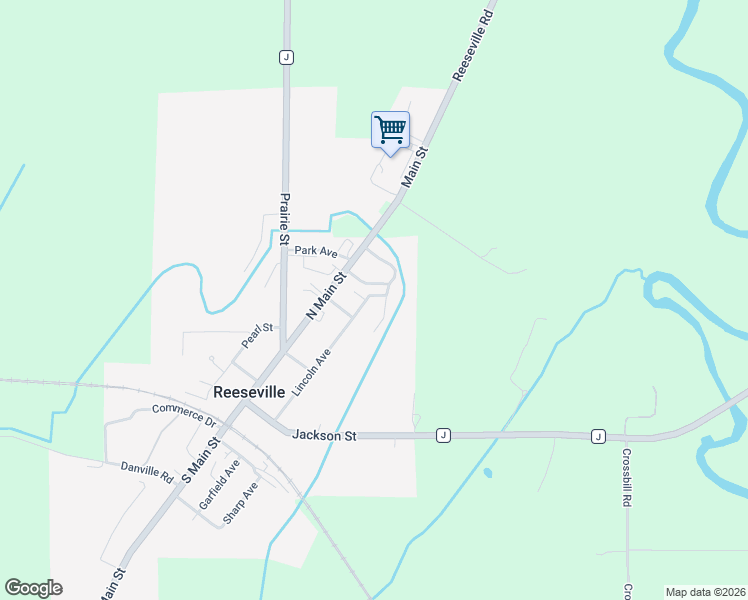 map of restaurants, bars, coffee shops, grocery stores, and more near 459-499 Lincoln Avenue in Reeseville