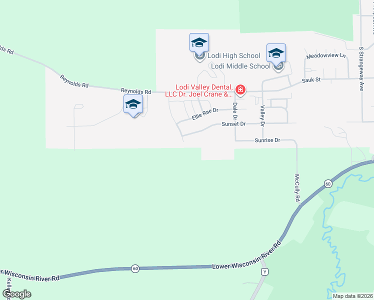 map of restaurants, bars, coffee shops, grocery stores, and more near 411 Ridgestone Drive in Lodi