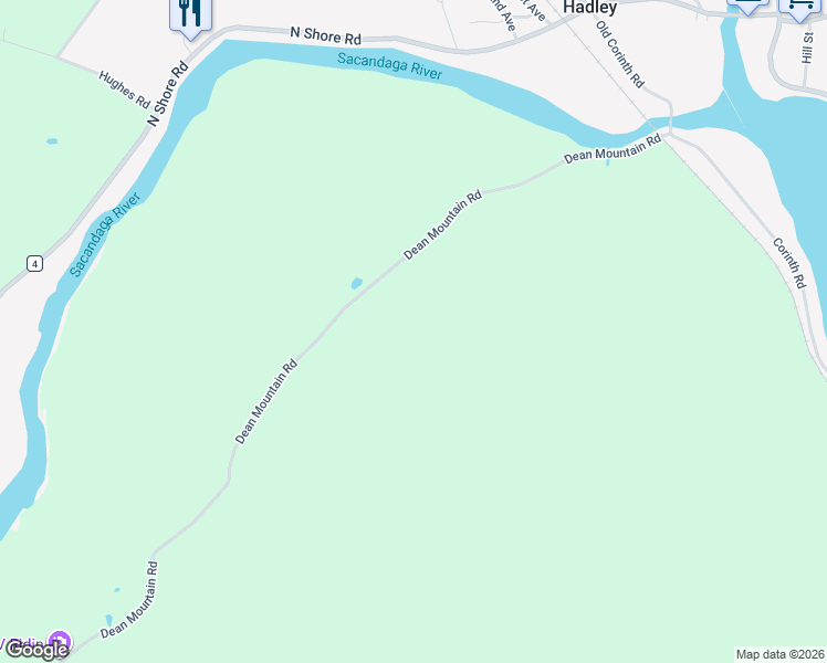 map of restaurants, bars, coffee shops, grocery stores, and more near in Hadley