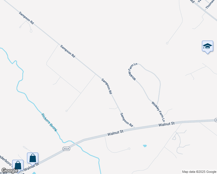 map of restaurants, bars, coffee shops, grocery stores, and more near 32 Sampson Road in Rochester