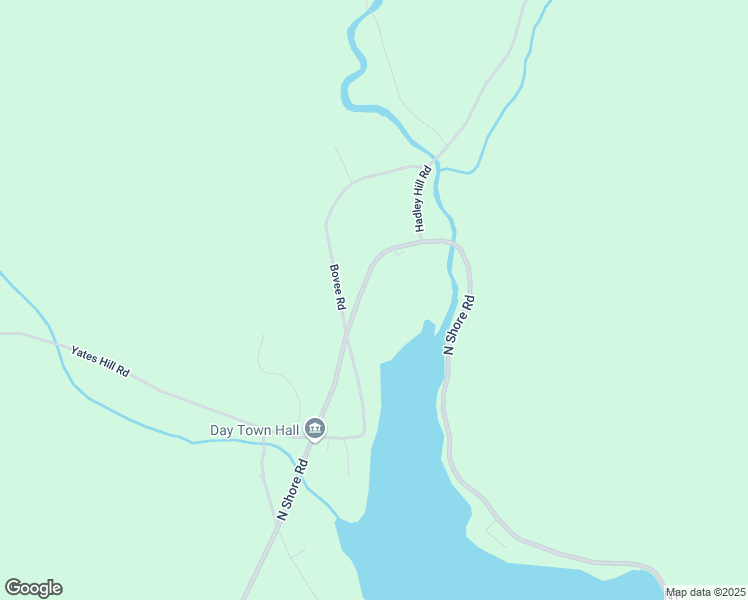 map of restaurants, bars, coffee shops, grocery stores, and more near 18 Bovee Road in Hadley