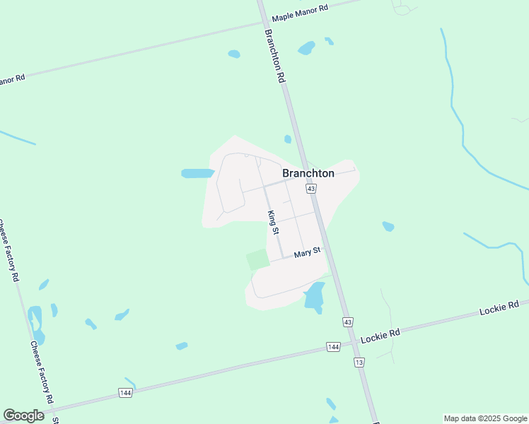 map of restaurants, bars, coffee shops, grocery stores, and more near 18 King Street in Branchton