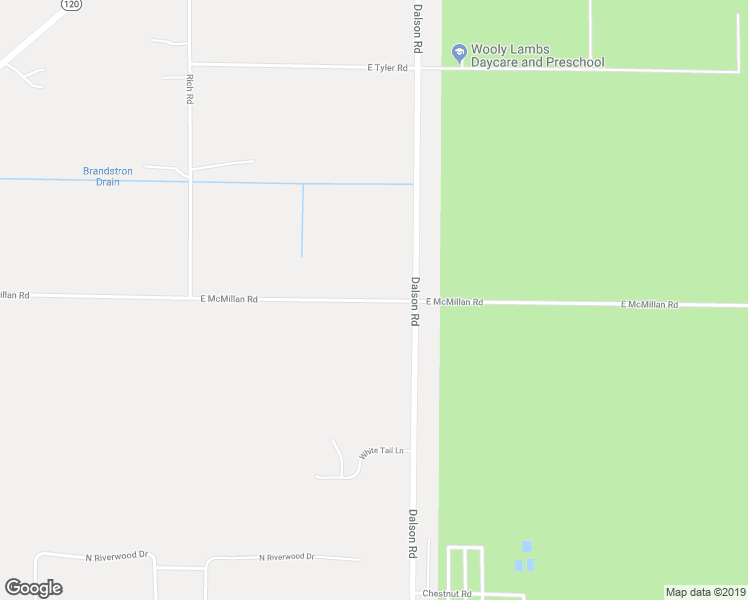 map of restaurants, bars, coffee shops, grocery stores, and more near 3326 East McMillan Road in Twin Lake