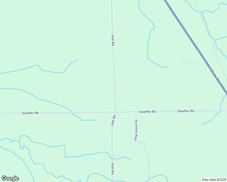 map of restaurants, bars, coffee shops, grocery stores, and more near 7398 Irish Road in Millington