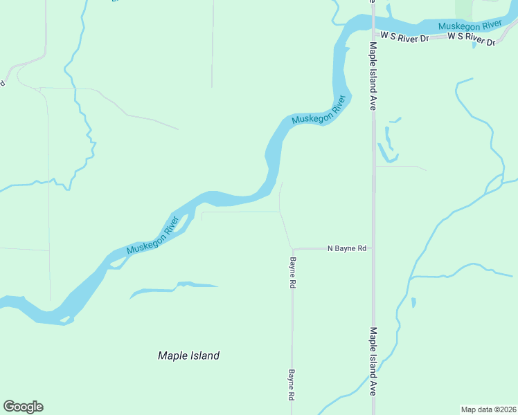map of restaurants, bars, coffee shops, grocery stores, and more near 2995 North Bayne Road in Twin Lake