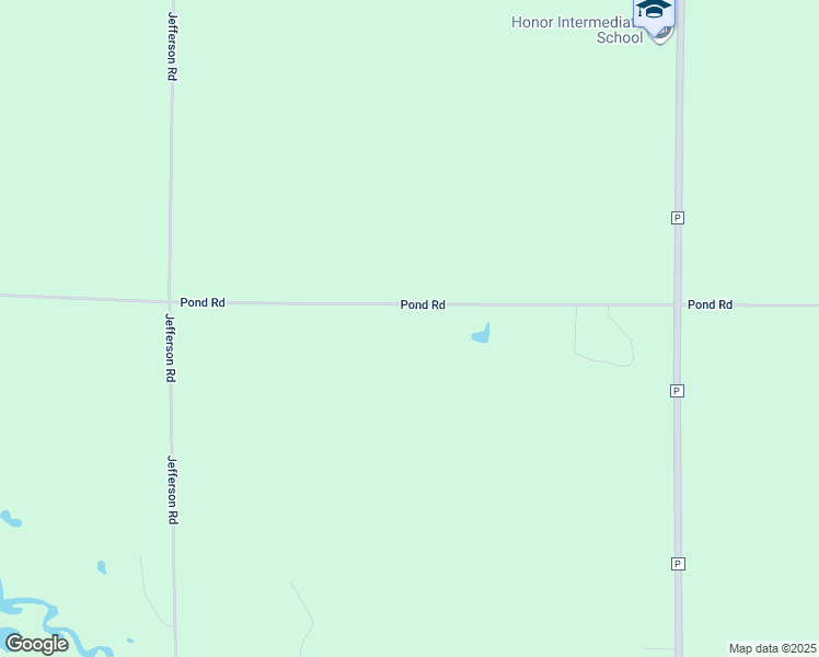 map of restaurants, bars, coffee shops, grocery stores, and more near W1465 Pond Road in Rubicon