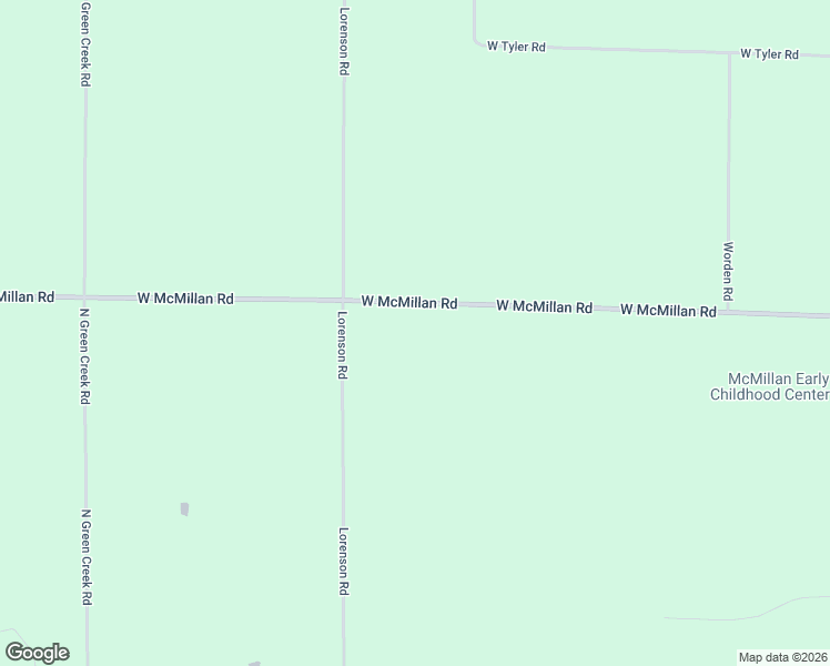 map of restaurants, bars, coffee shops, grocery stores, and more near 2079 West McMillan Road in Muskegon