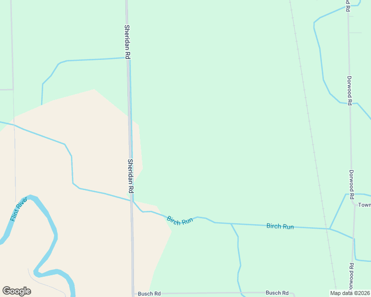 map of restaurants, bars, coffee shops, grocery stores, and more near 7863 Sheridan Road in Saginaw