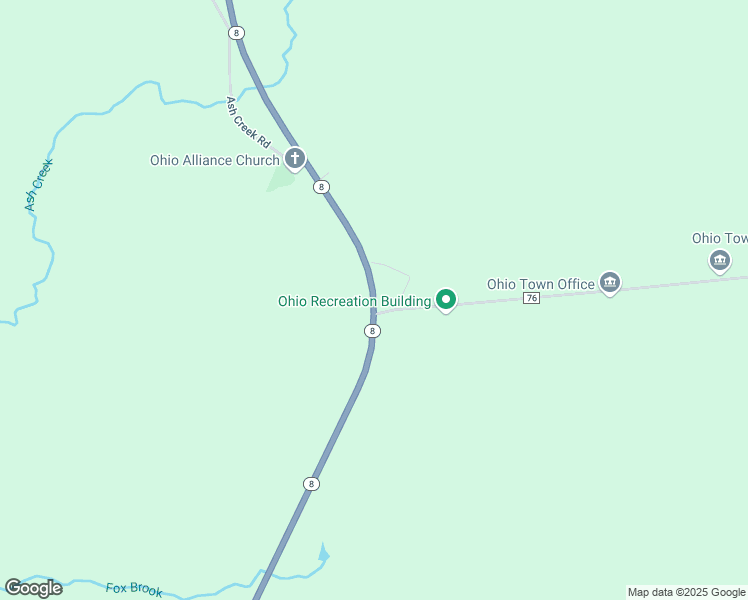 map of restaurants, bars, coffee shops, grocery stores, and more near New York 8 in Cold Brook