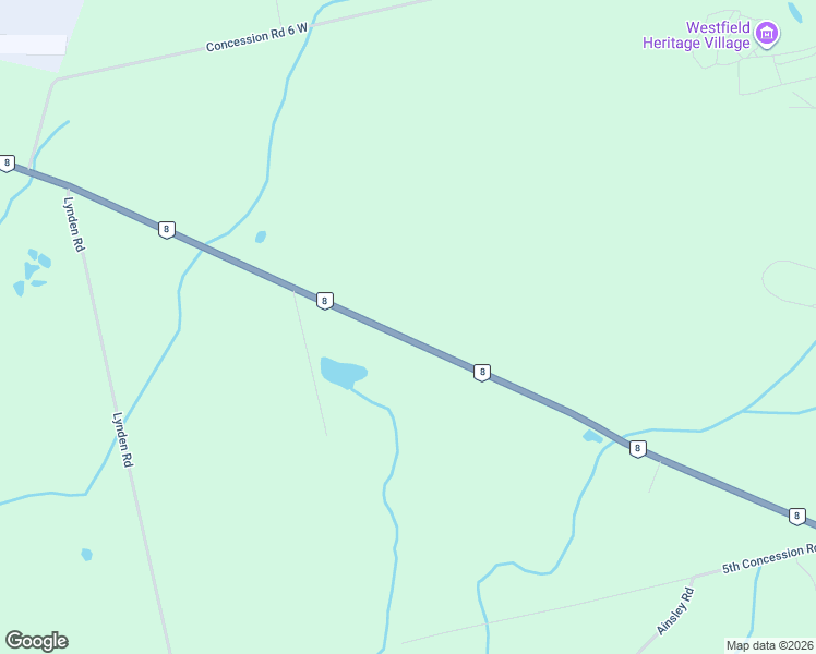 map of restaurants, bars, coffee shops, grocery stores, and more near 1004 Ontario 8 in Hamilton