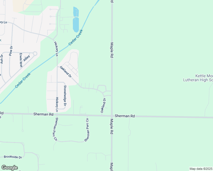 map of restaurants, bars, coffee shops, grocery stores, and more near N161W18878 Heather Lynn Circle in Jackson
