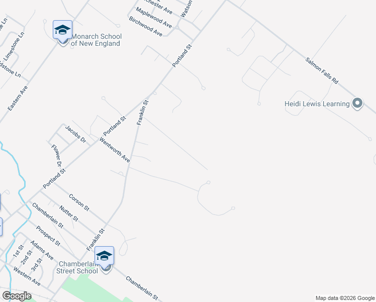 map of restaurants, bars, coffee shops, grocery stores, and more near 60 Moose Lane in Rochester