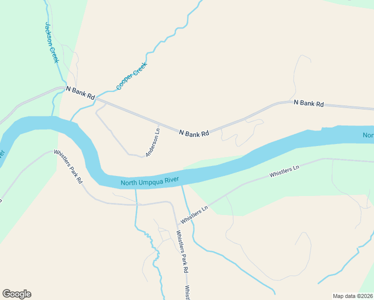 map of restaurants, bars, coffee shops, grocery stores, and more near 13767 North Bank Road in Roseburg