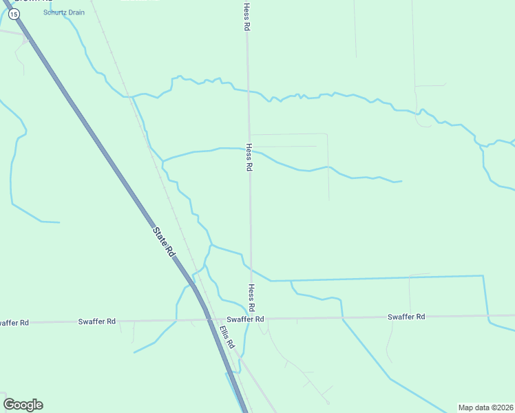 map of restaurants, bars, coffee shops, grocery stores, and more near 7341 Hess Road in Millington
