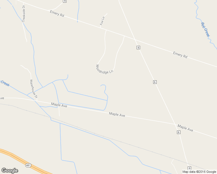 map of restaurants, bars, coffee shops, grocery stores, and more near 61 Woodridge Lane in Fulton