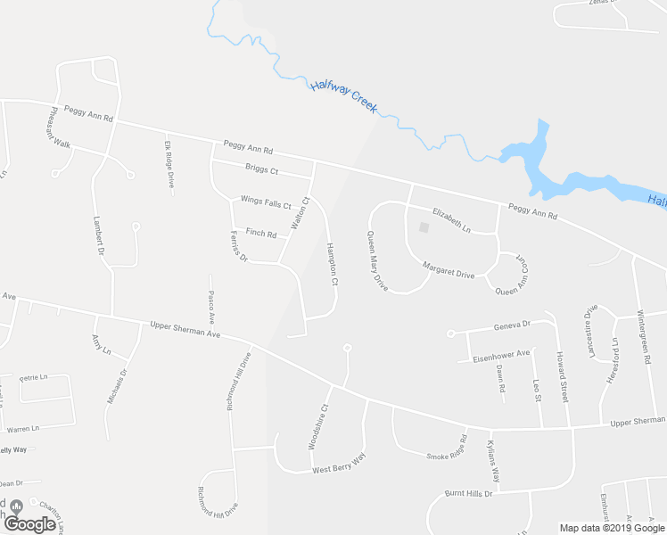 map of restaurants, bars, coffee shops, grocery stores, and more near 37 Hampton Court in West Glens Falls